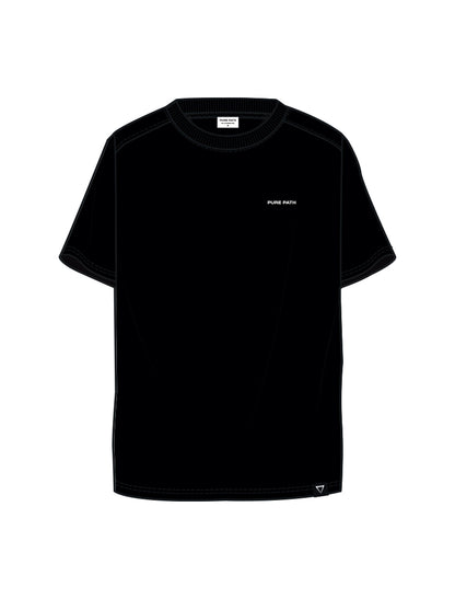Regular fit T-shirts Crewneck SS  Black  24010107