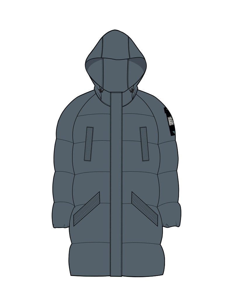 Activewear Parka Blue