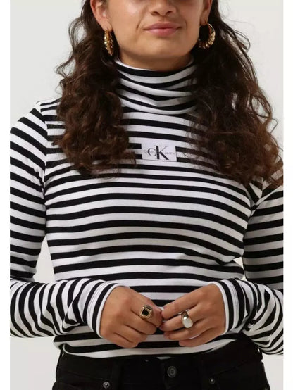 STRIPED ROLL NECK, BEH