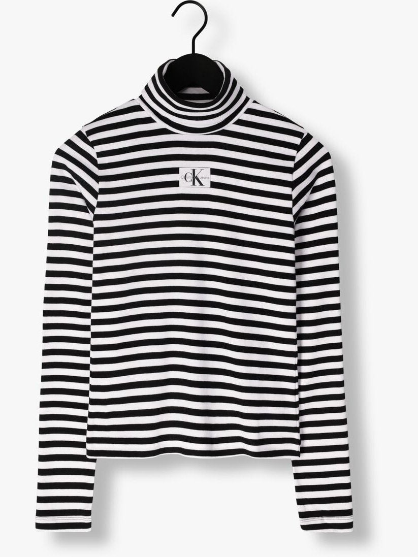 STRIPED ROLL NECK, BEH