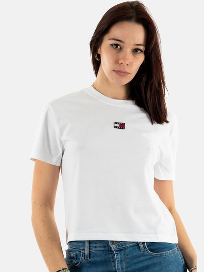 TJW Classic badge t-shirt - White