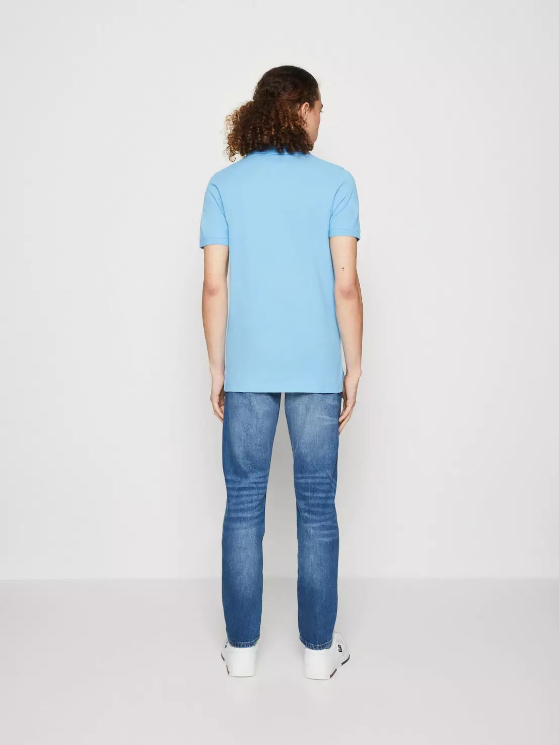 TJM Slim Placket polo - Skysail