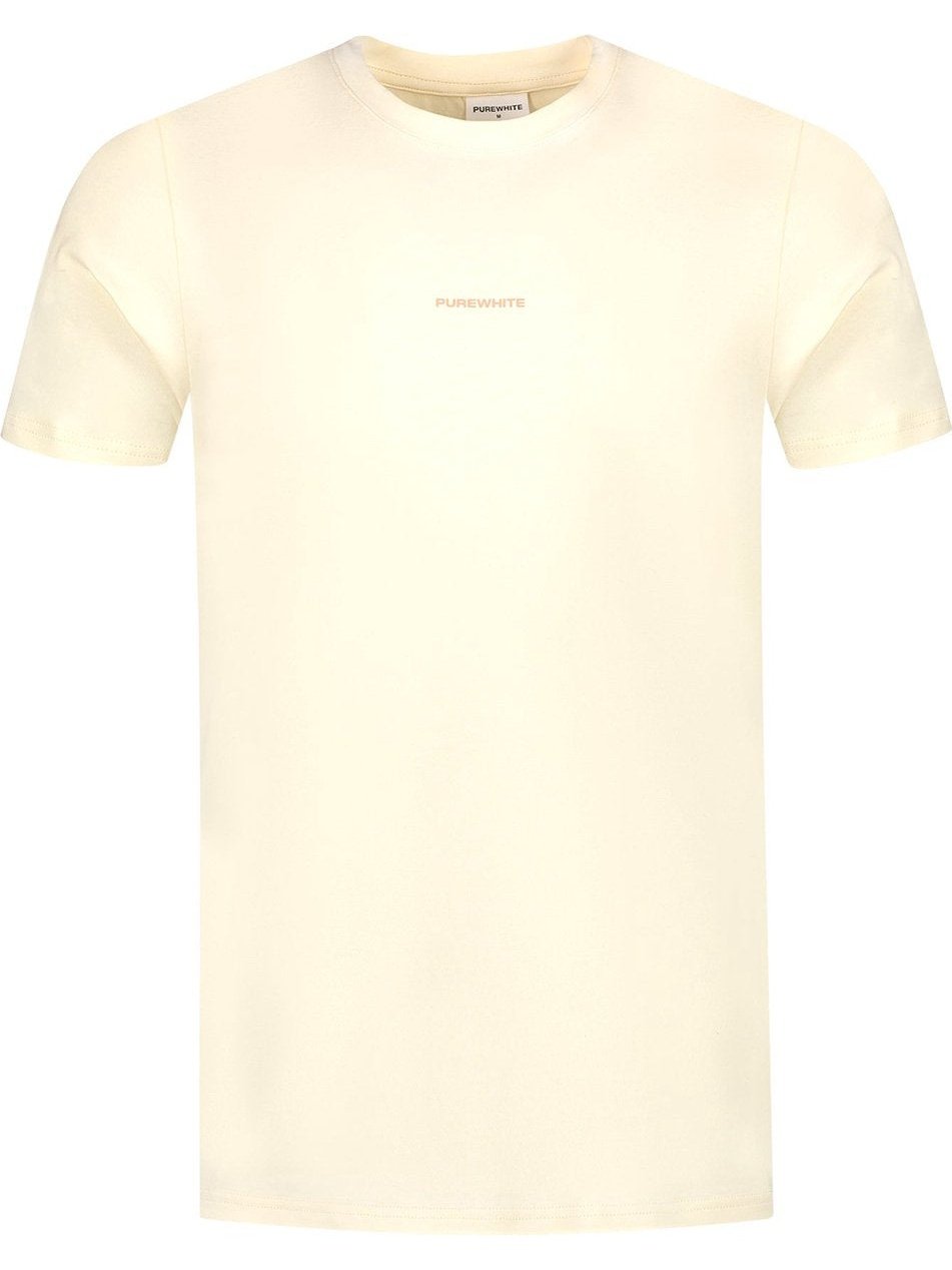 Tshirt with small front logo in middle and big back print