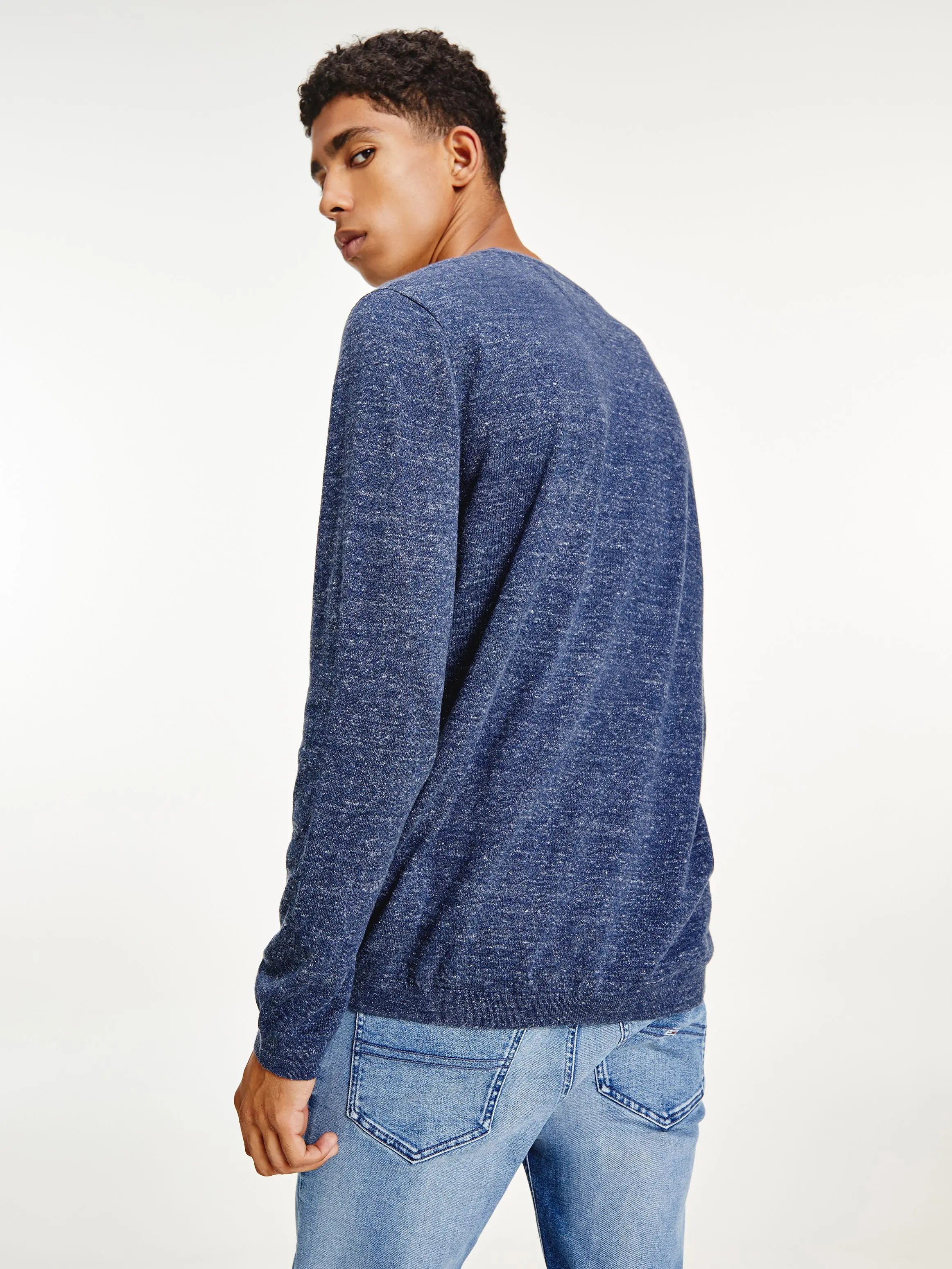 Slub grindle sweater - twilight navy