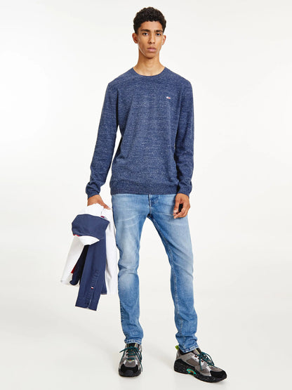 Slub grindle sweater - twilight navy