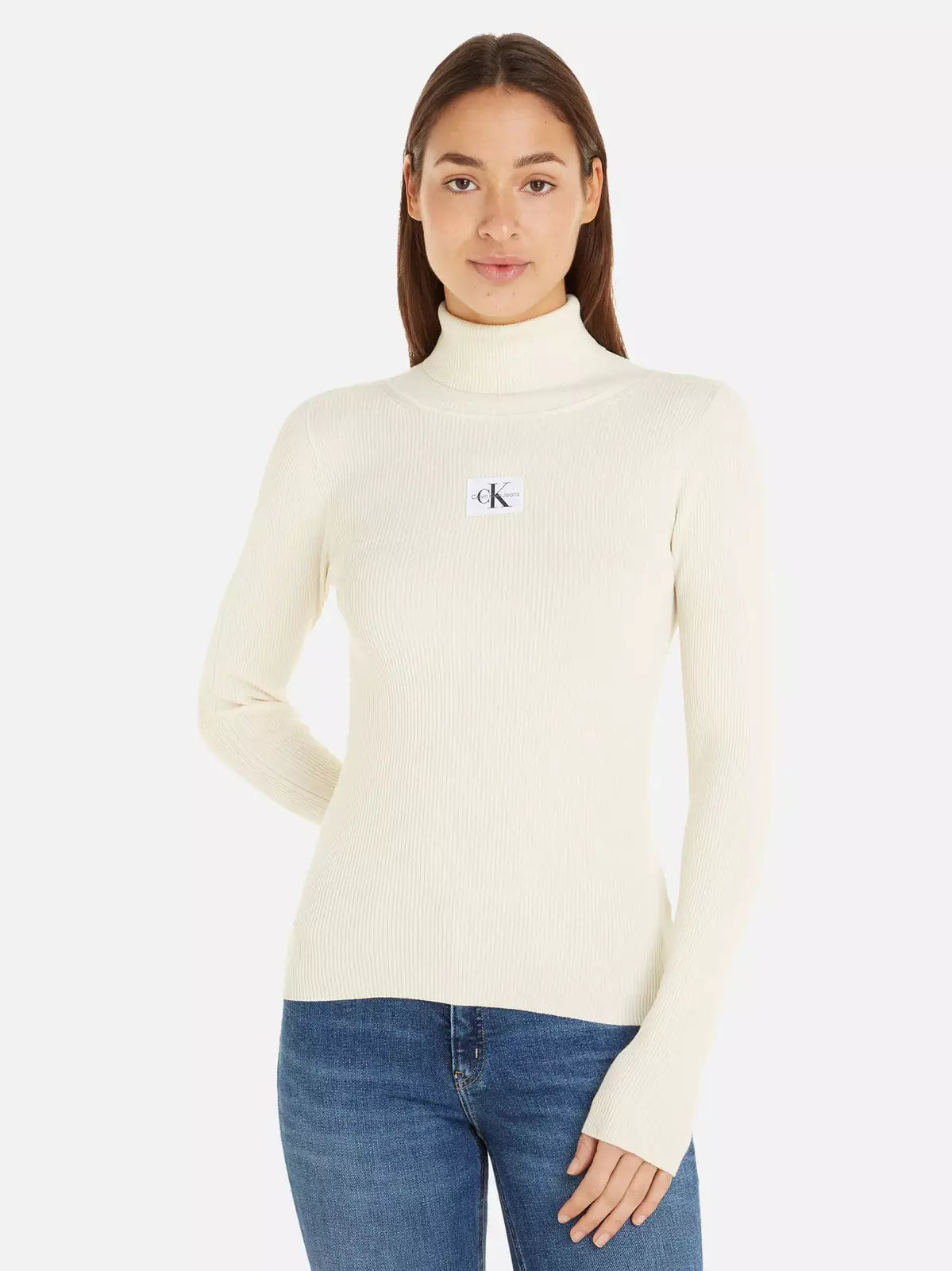 BADGE ROLL NECK SWEA, LCE