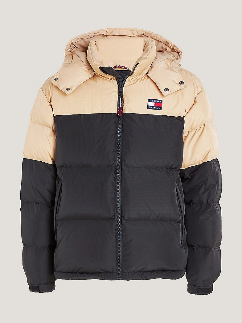 TJM ALASKA COLORBLOCK PUFFER  BLACK