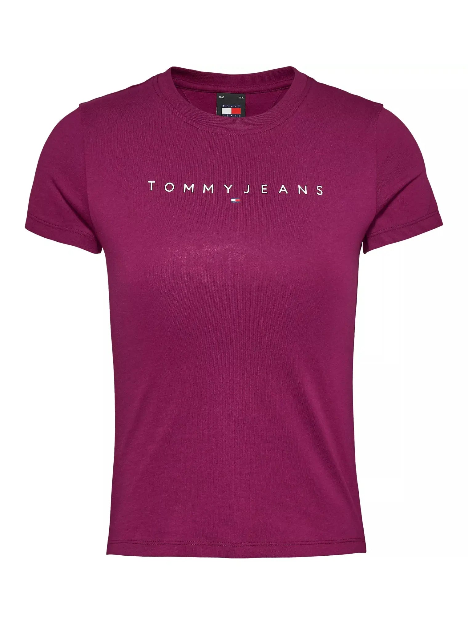 TJW Slim linear t-shirt - valley grape