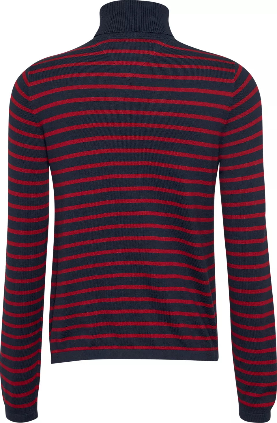 TJW ESSENTIAL TRTLNK SWEATER EXT NAVY / RED STRIPE