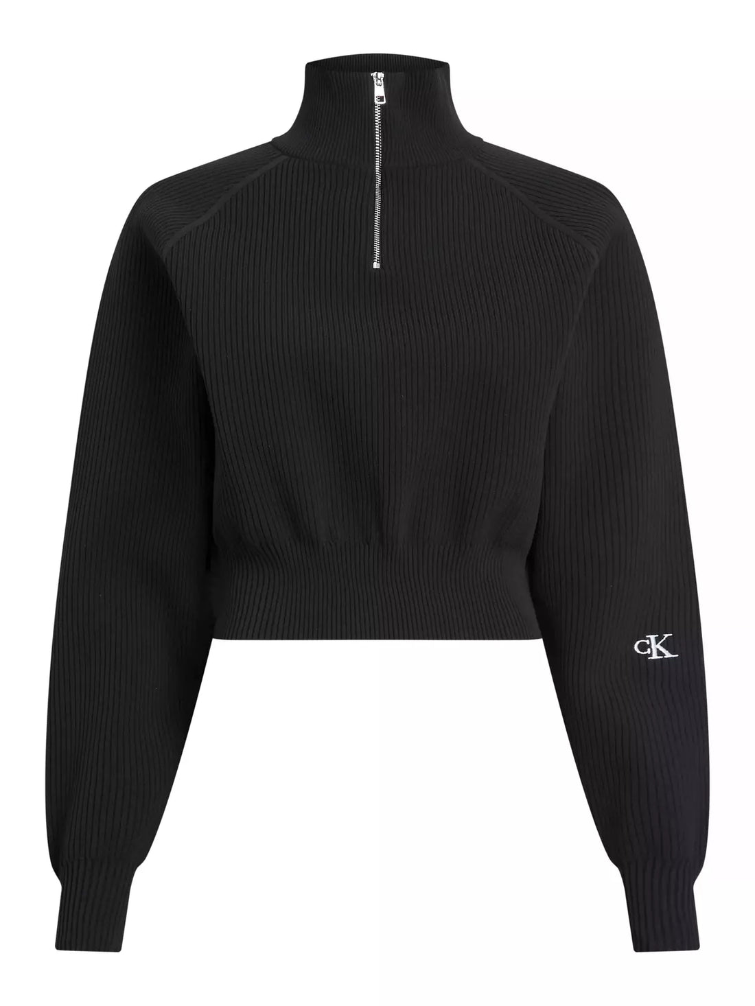 HALF ZIP SWEATER, BEH