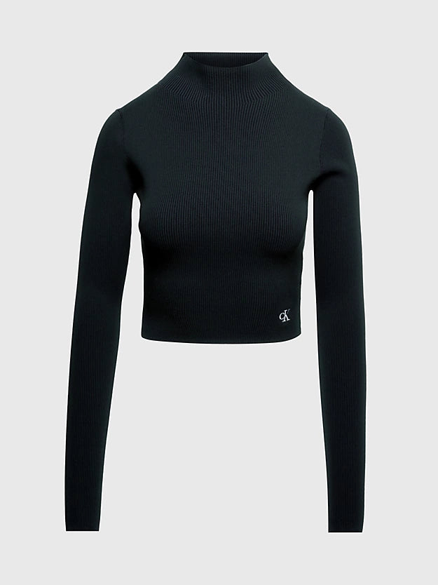 EASY CROPPED SWEATER, BEH  Ck Black  J20J222722BEH