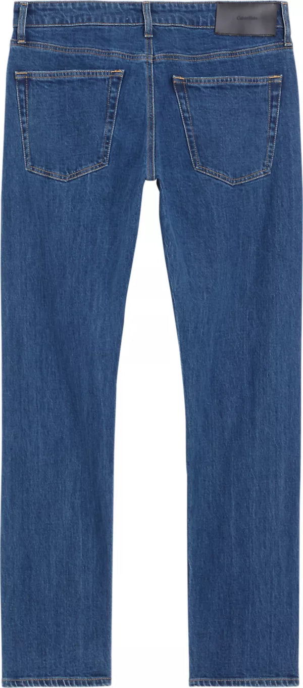 SLIM FIT MID BLUE DENIM MEDIUM