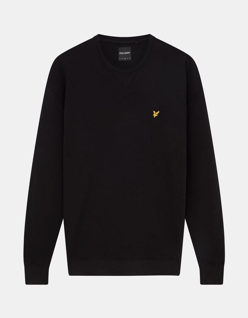 Crew Neck Sweatshirt Z865 Jet Black