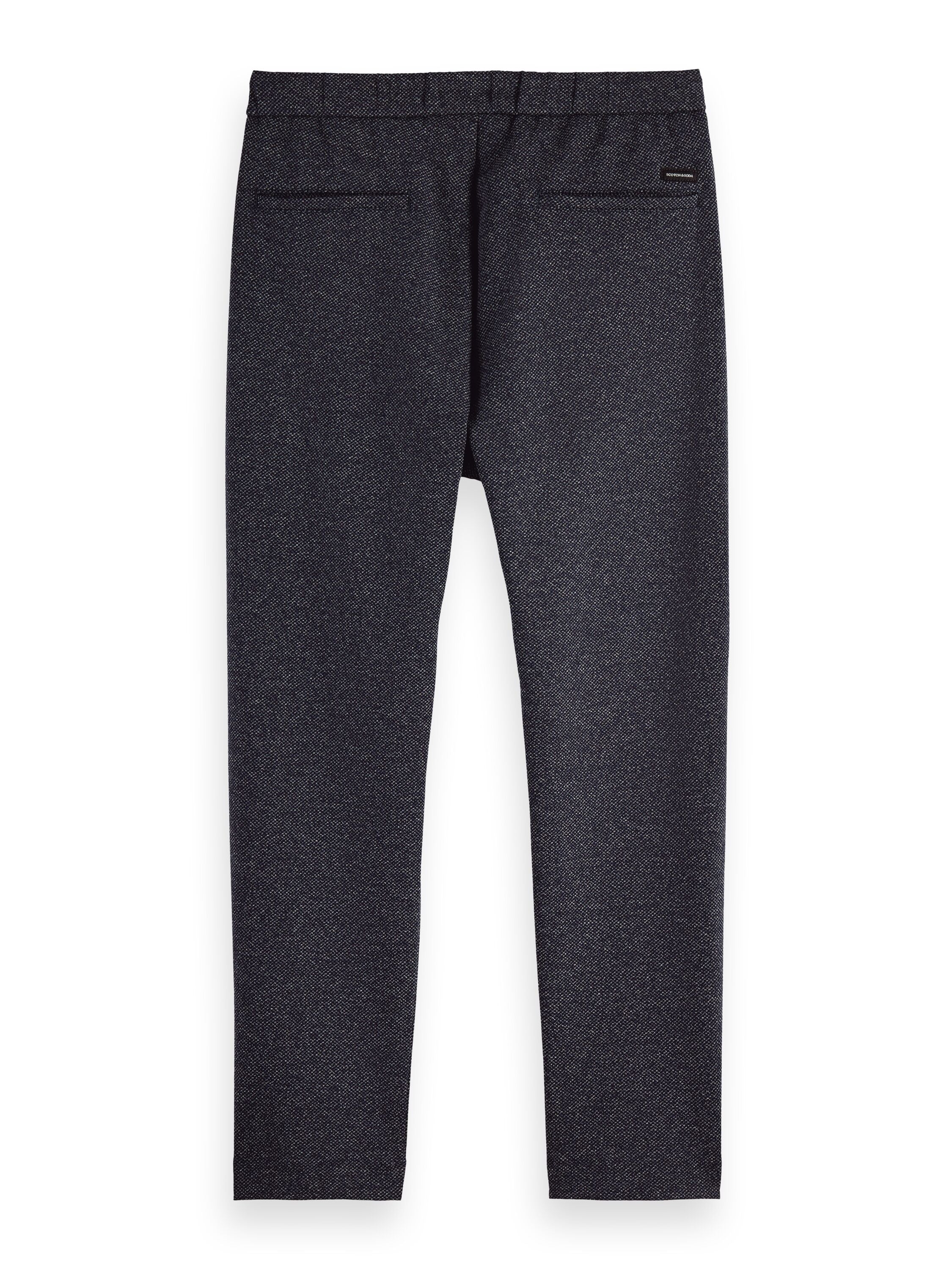 Formal pant with half elasticated wb