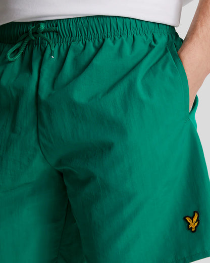 Plain Swimshort  X154 Court Green