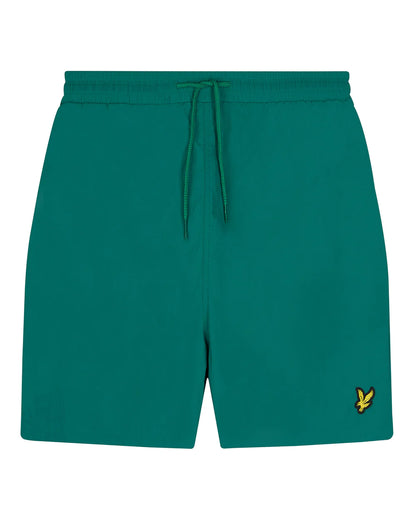 Plain Swimshort  X154 Court Green