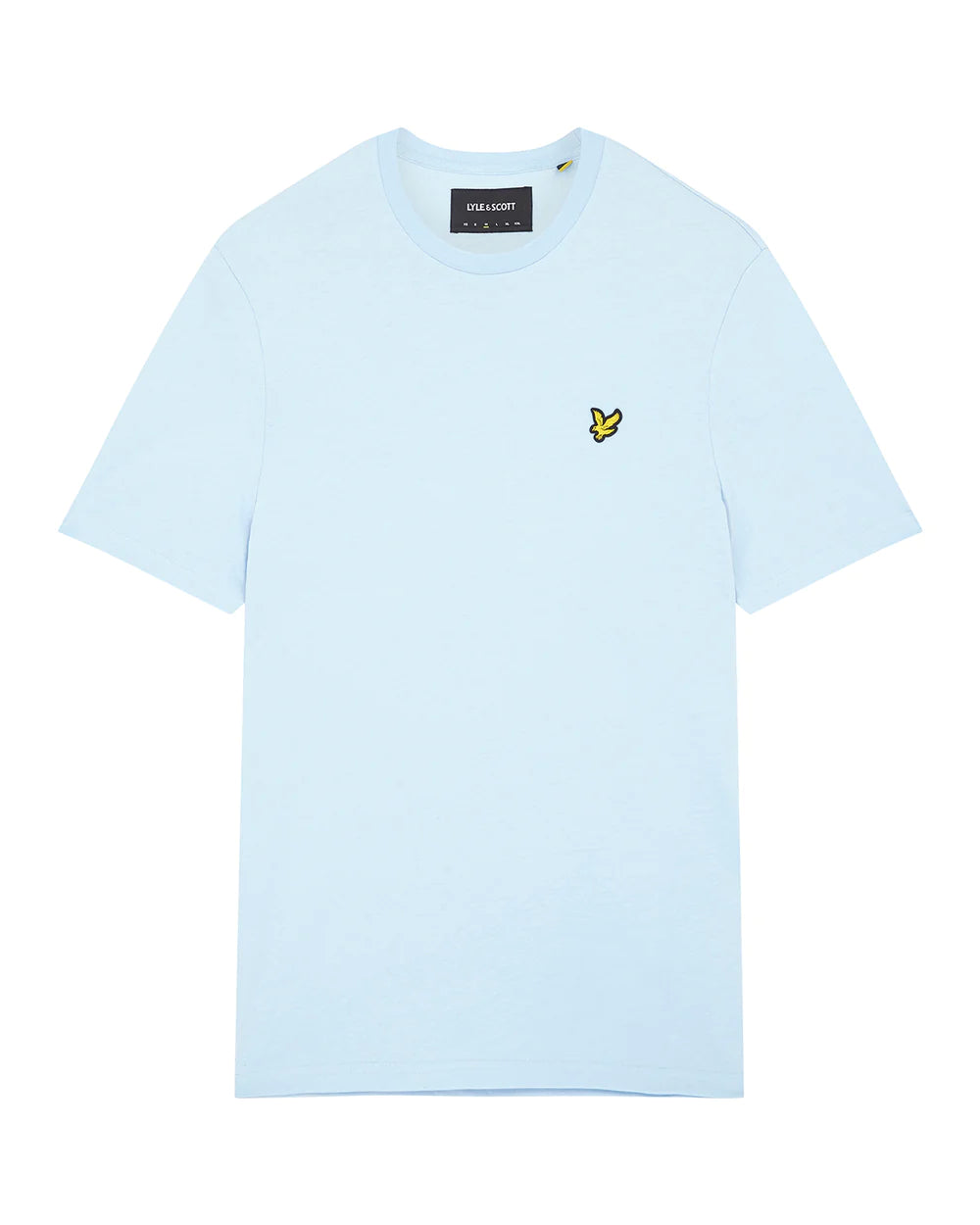 Plain T-Shirt  W487 Light Blue