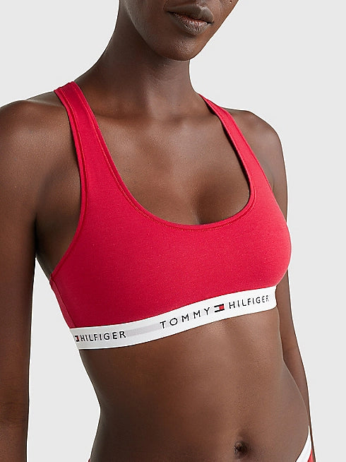 Tommy Icons bralette zonder voering - Primary Red