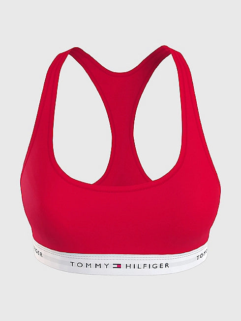 Tommy Icons bralette zonder voering - Primary Red