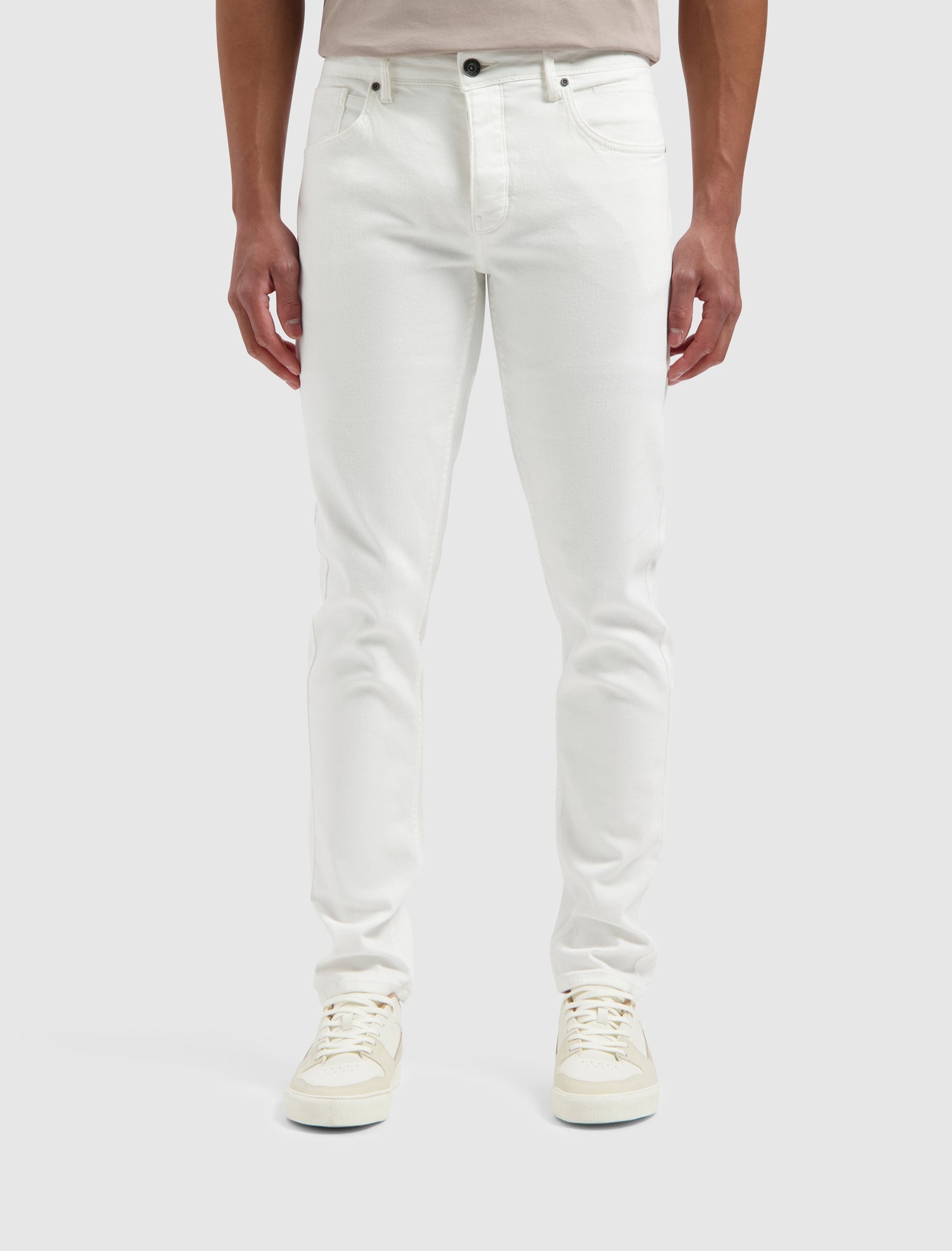 The Ryan Slim Fit Jeans Off White