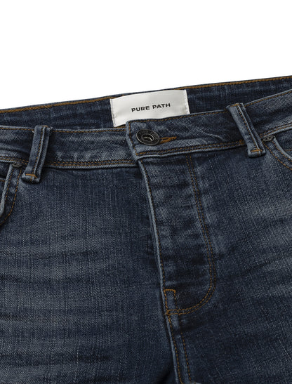 The Ryan Slim Fit Jeans Denim Dark Blue