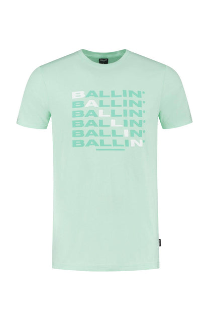 Tshirt with front print - Mint