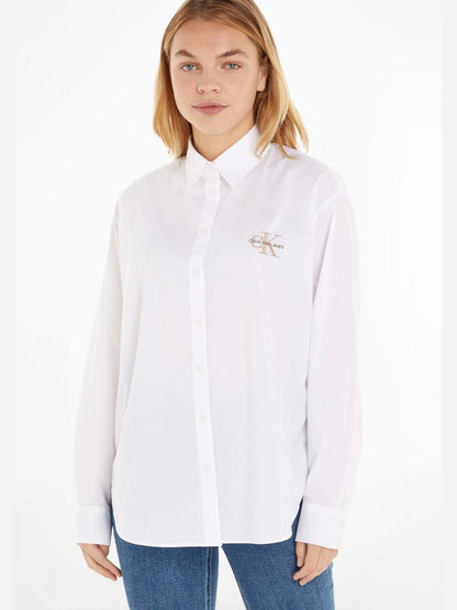 Monologo relaxed blouse - bright white