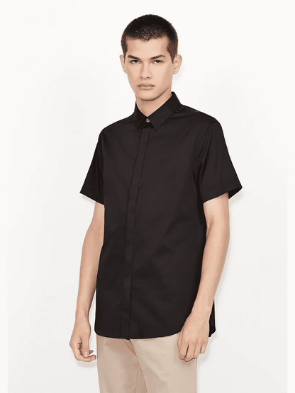 CAMICIA BLACK 8NZCBF-BLACK