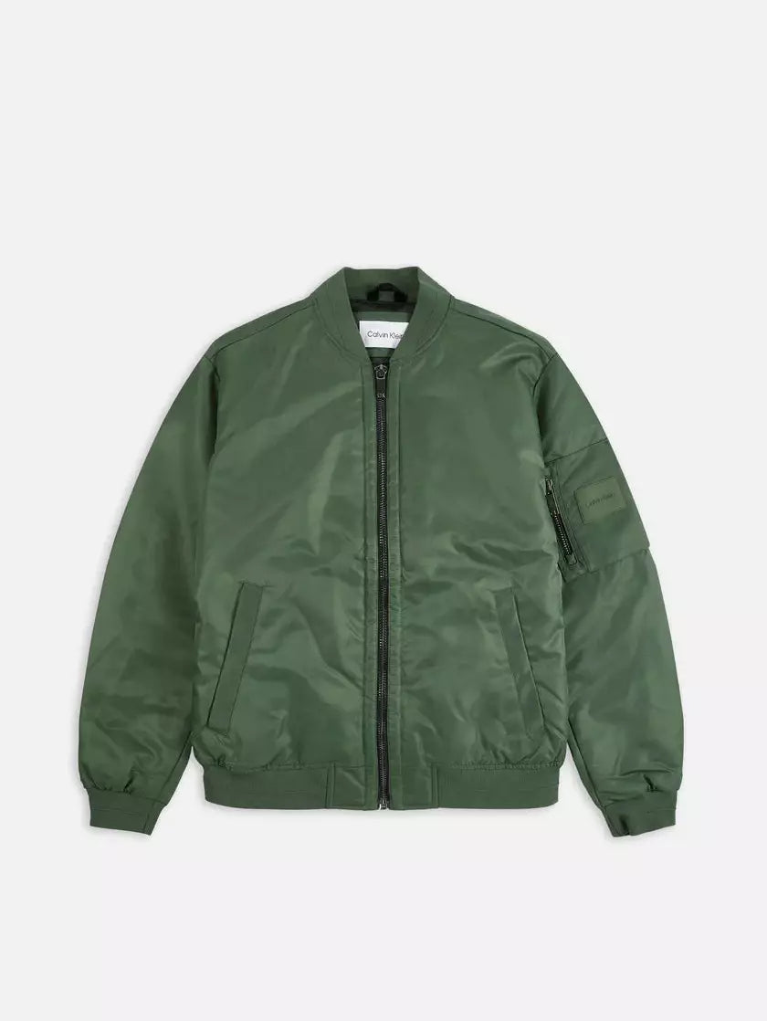 Recycled satin hero jacket Thyme