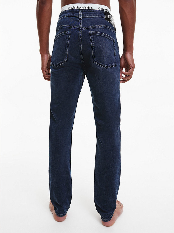 Slim taper jeans - Denim Dark