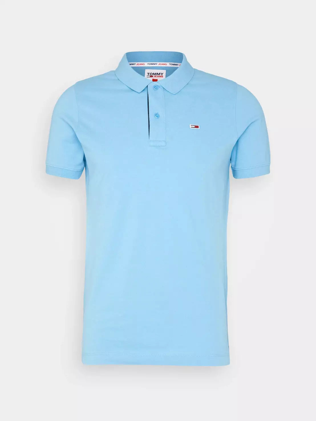 TJM Slim Placket polo - Skysail