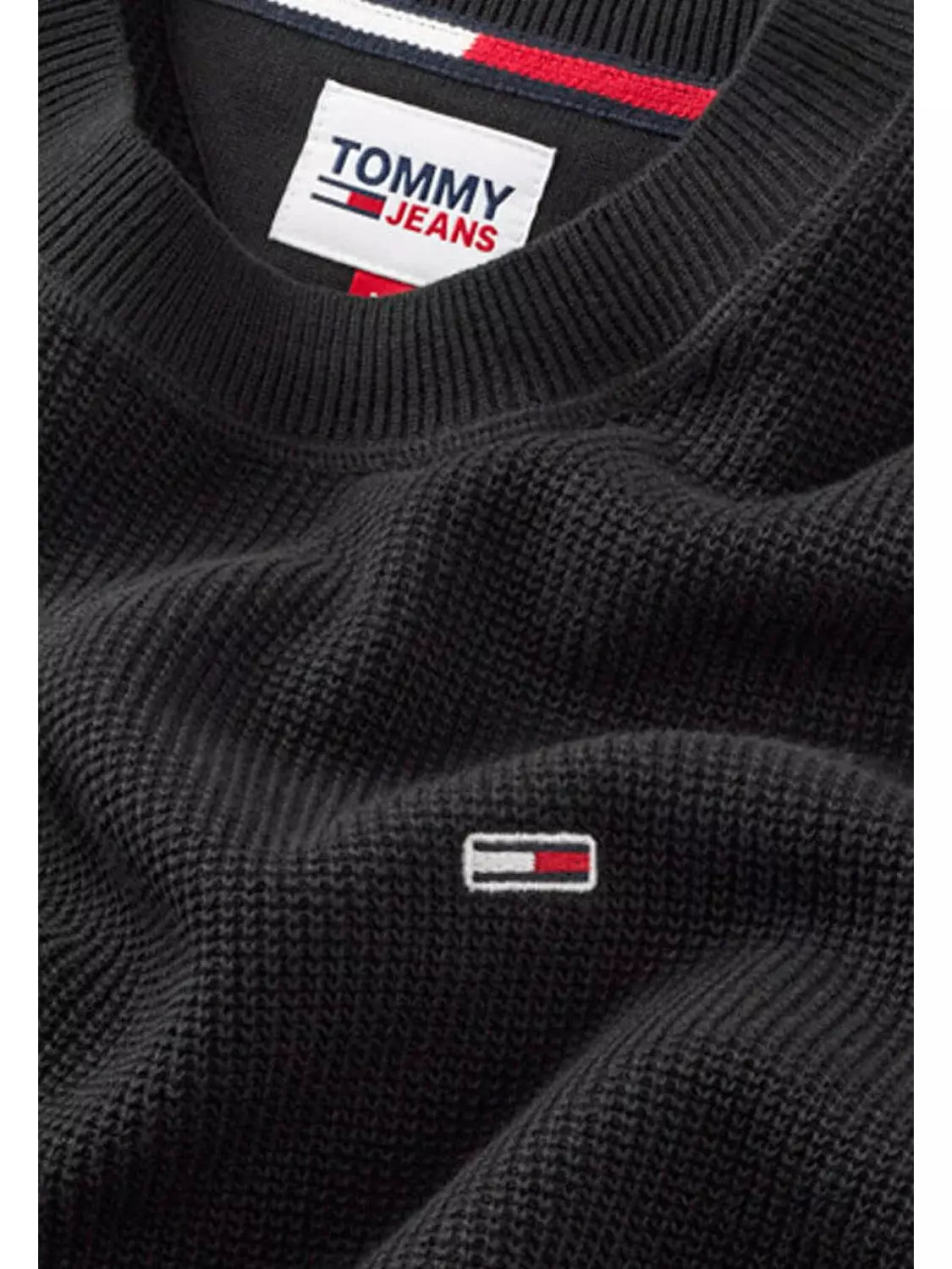TJM Reg essential sweater - Black