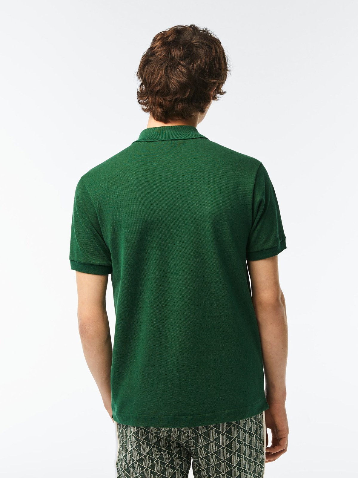 Slim fit polo Green