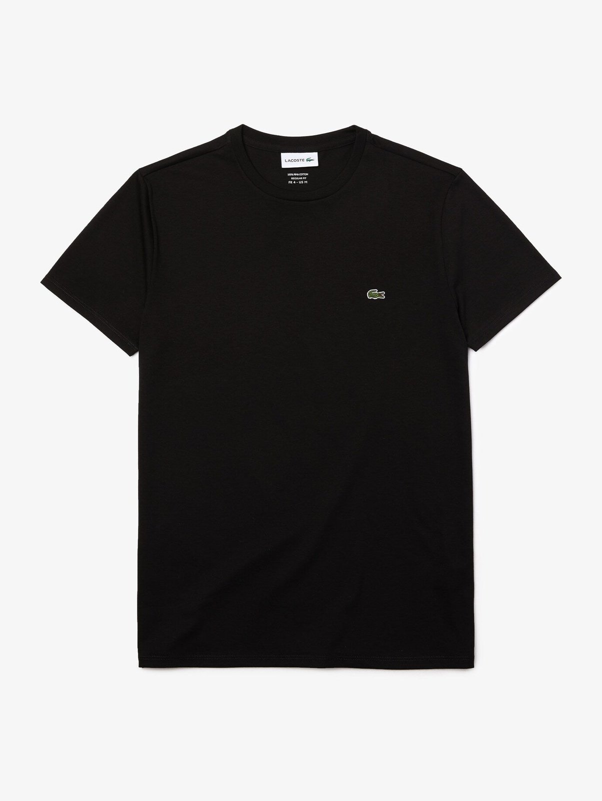 Regular fit T-shirt BLACK