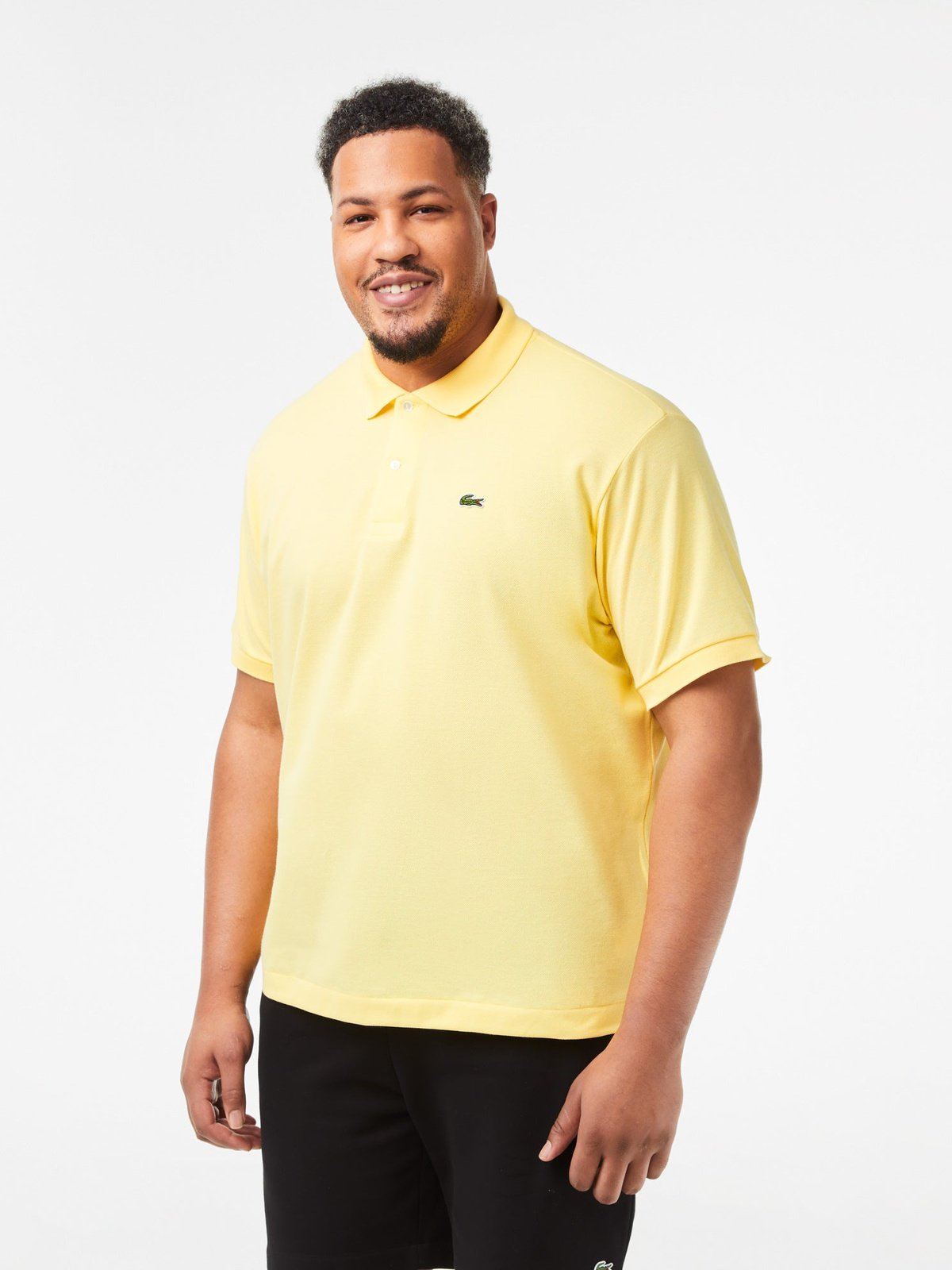 Slim fit polo Napolitan Yellow