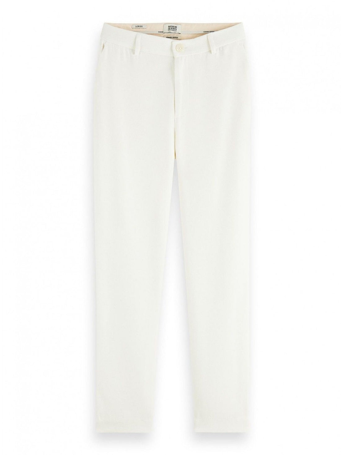 Lowry tailored slim fit structured trousers