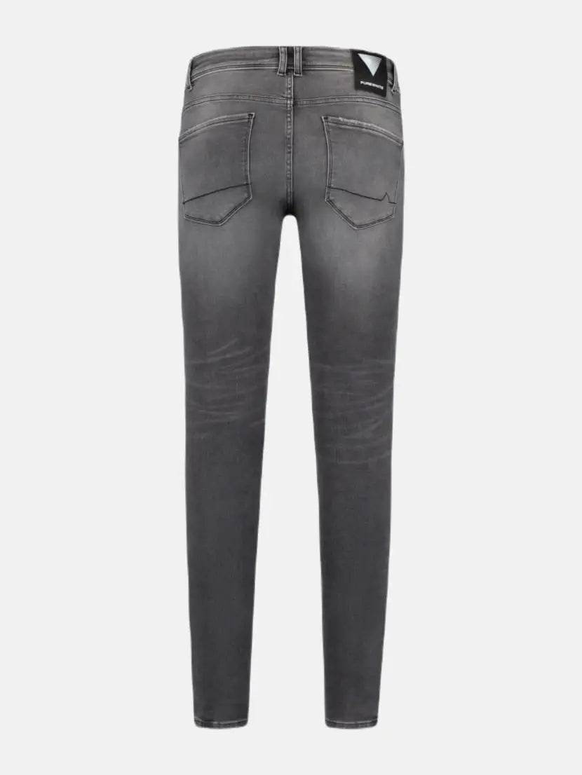 Grey super skinny jeans