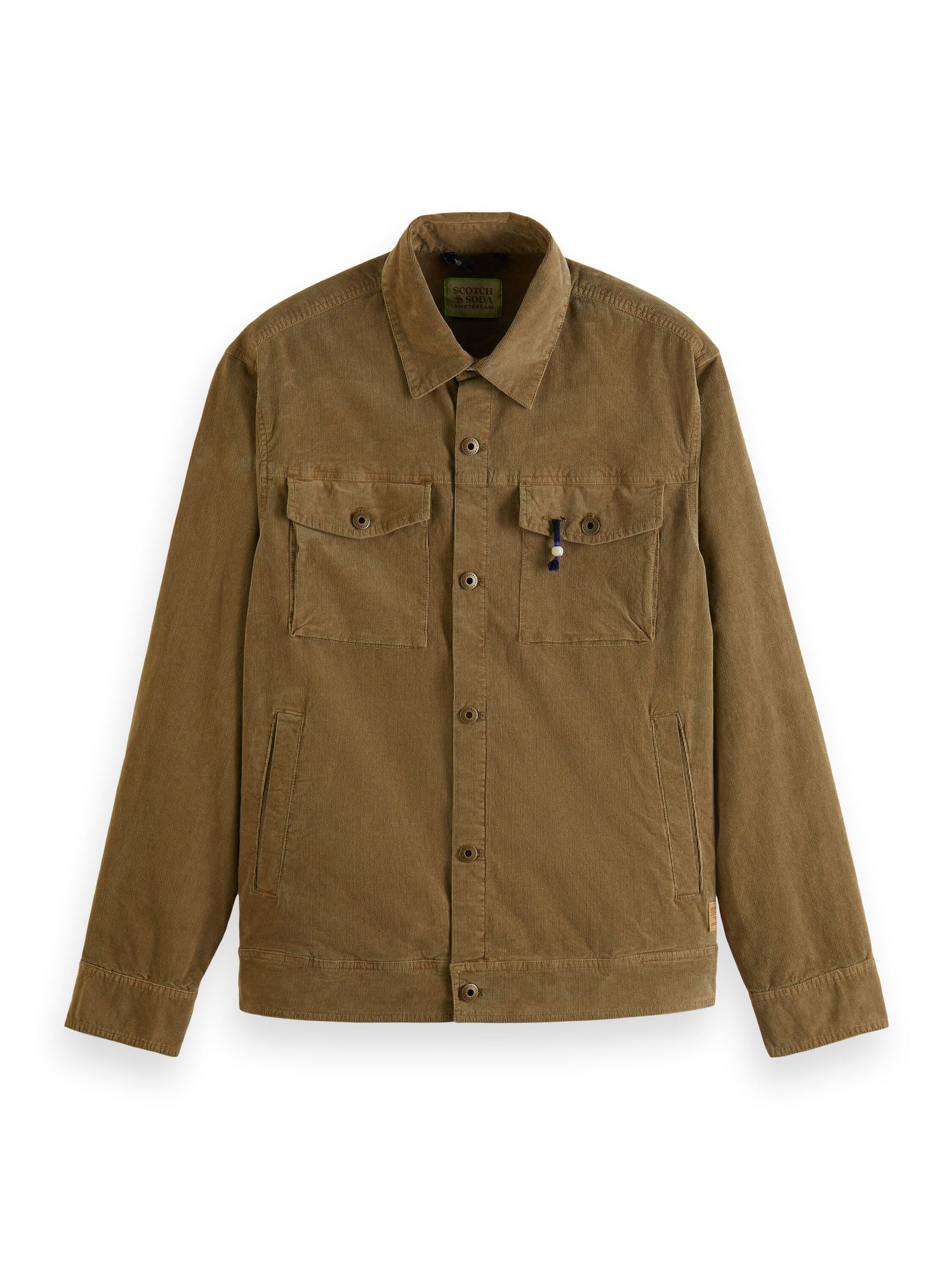 Fine corduroy overshirt overhemd