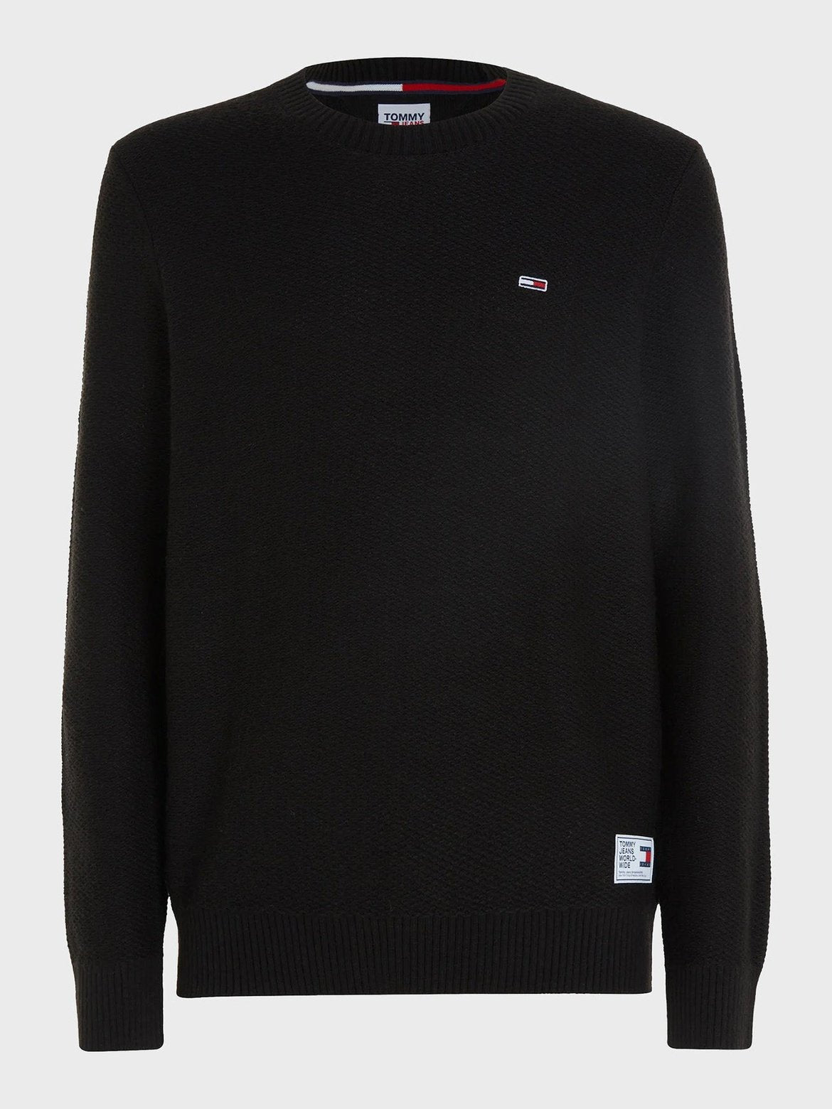 TJM Reg essential sweater - Black
