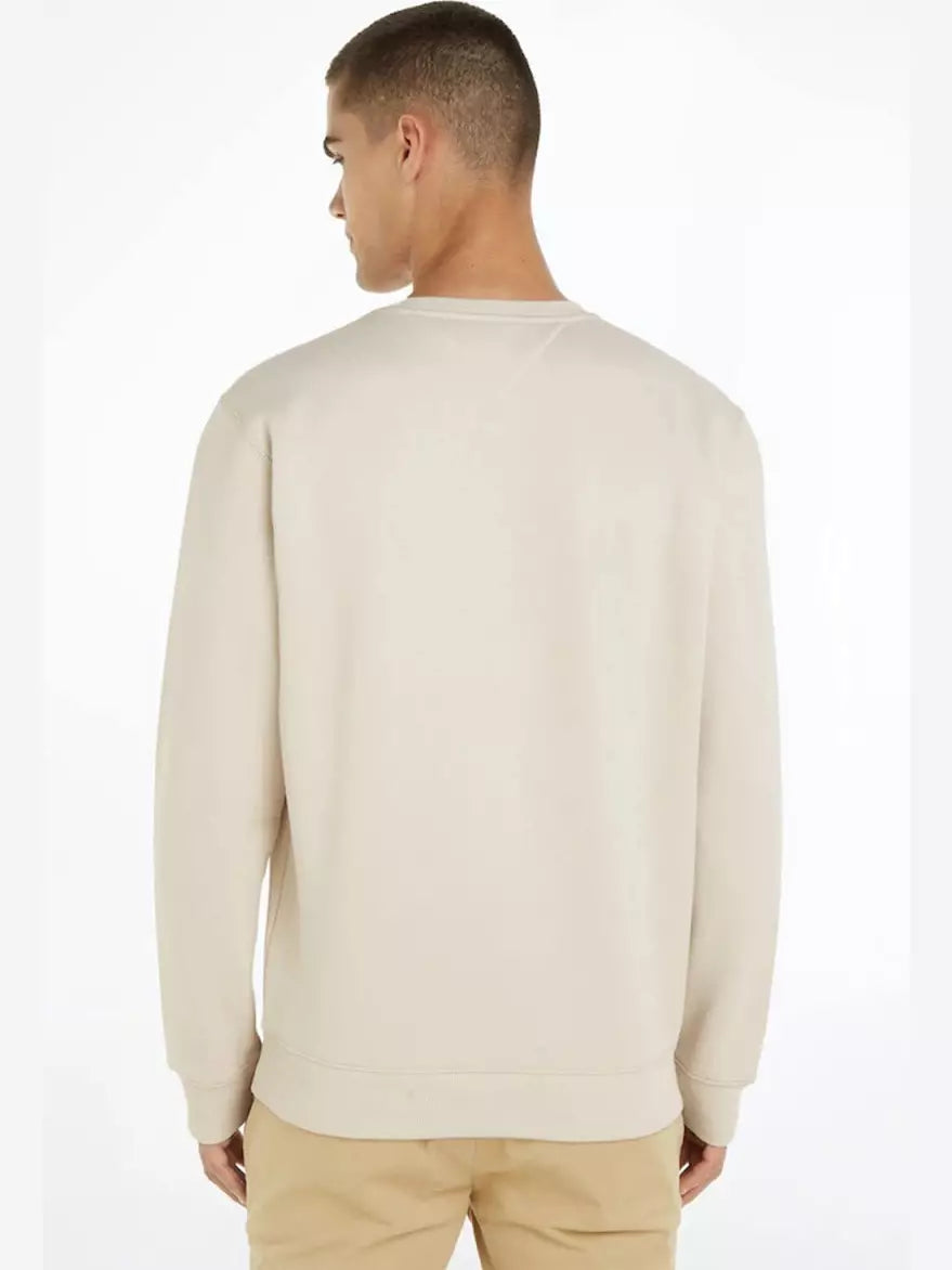 TJM REGULAR FLEECE C NECK  NEWSPRINT