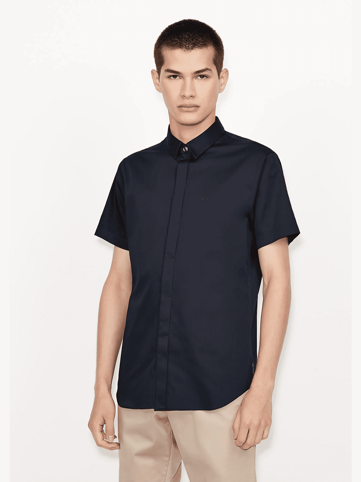 CAMICIA NAVY 8NZCBF-NAVY