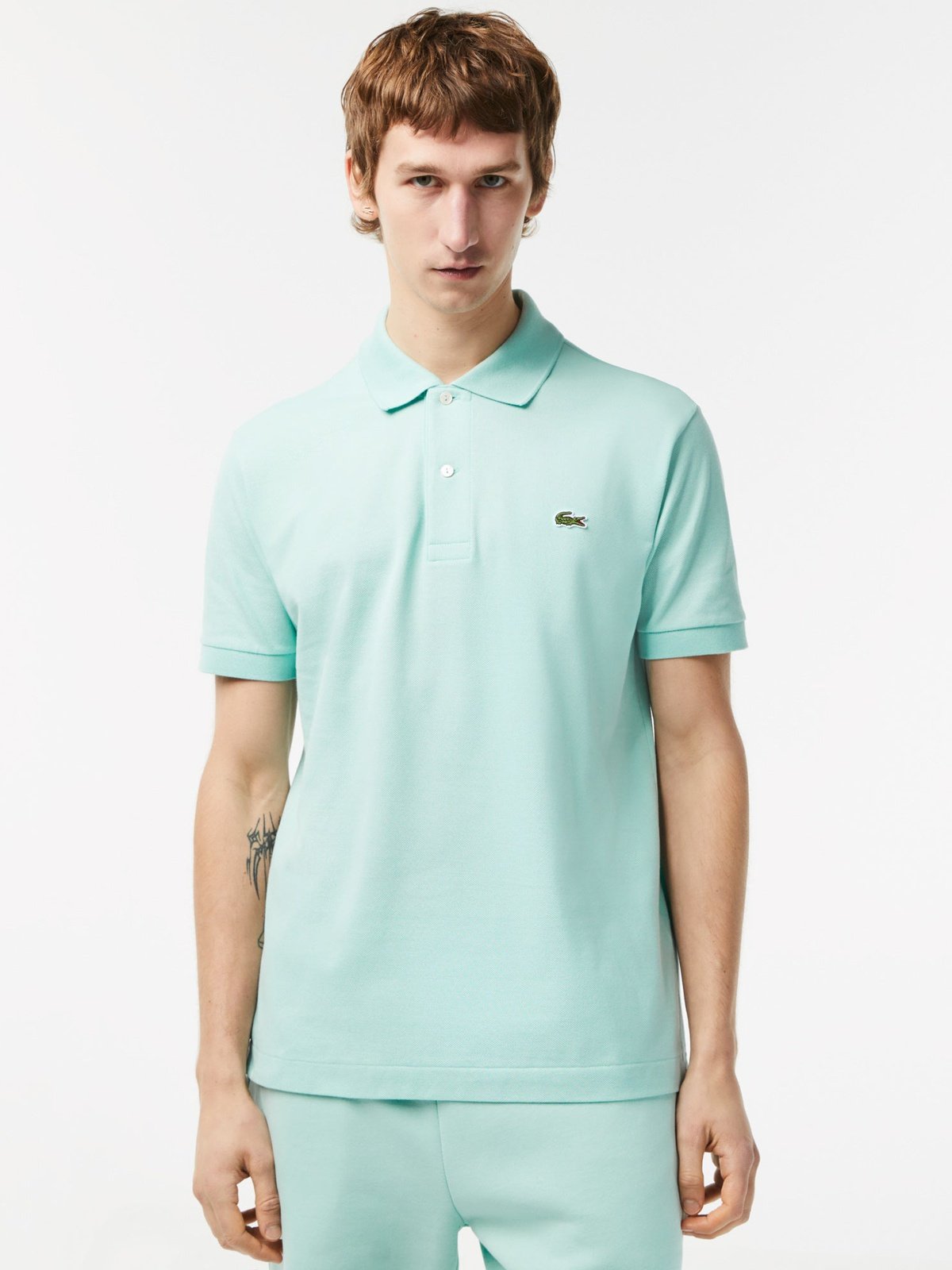 Slim fit polo Mint