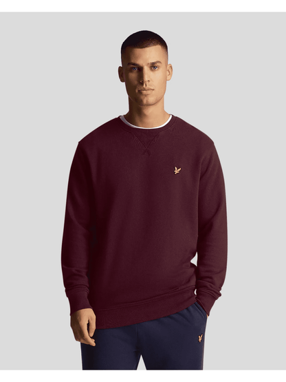 Crew Neck Sweatshirt  Burgundy (z562)