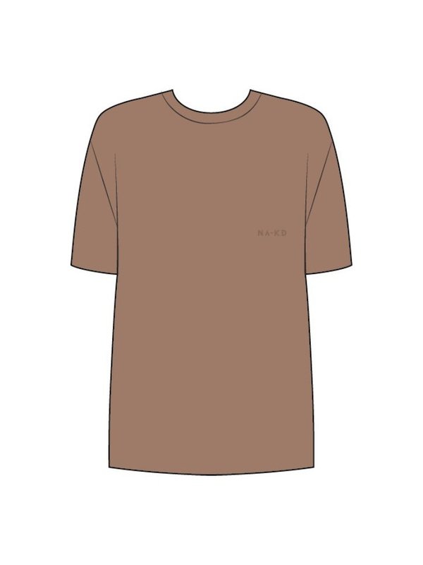 Organic logo basic t-shirt