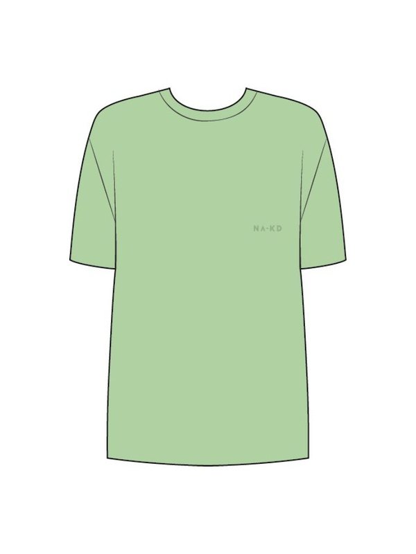 Organic logo basic t-shirt