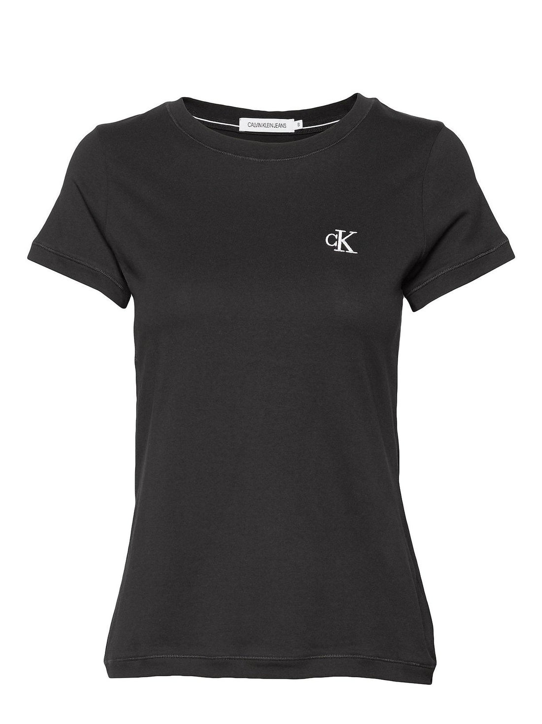 CK EMBROIDERY SLIM TEE  CK BLACK  J20J212883