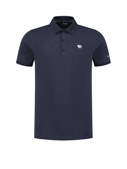 Polo with chestprint and sleeveprint  000043 - Dark Blue